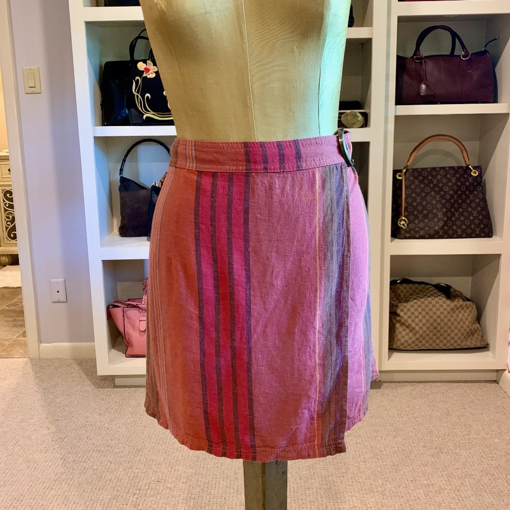 Urban Outfitters Linen Wrap Skirt
